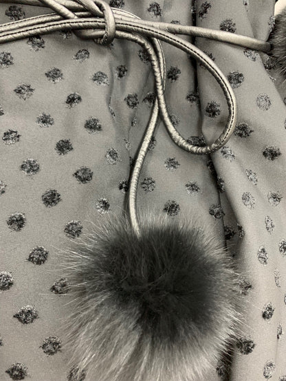 トゥービーシック W7A04-844-09 コート 46 ブラック フォックスファー 2way ドット IT552NS5PK9W