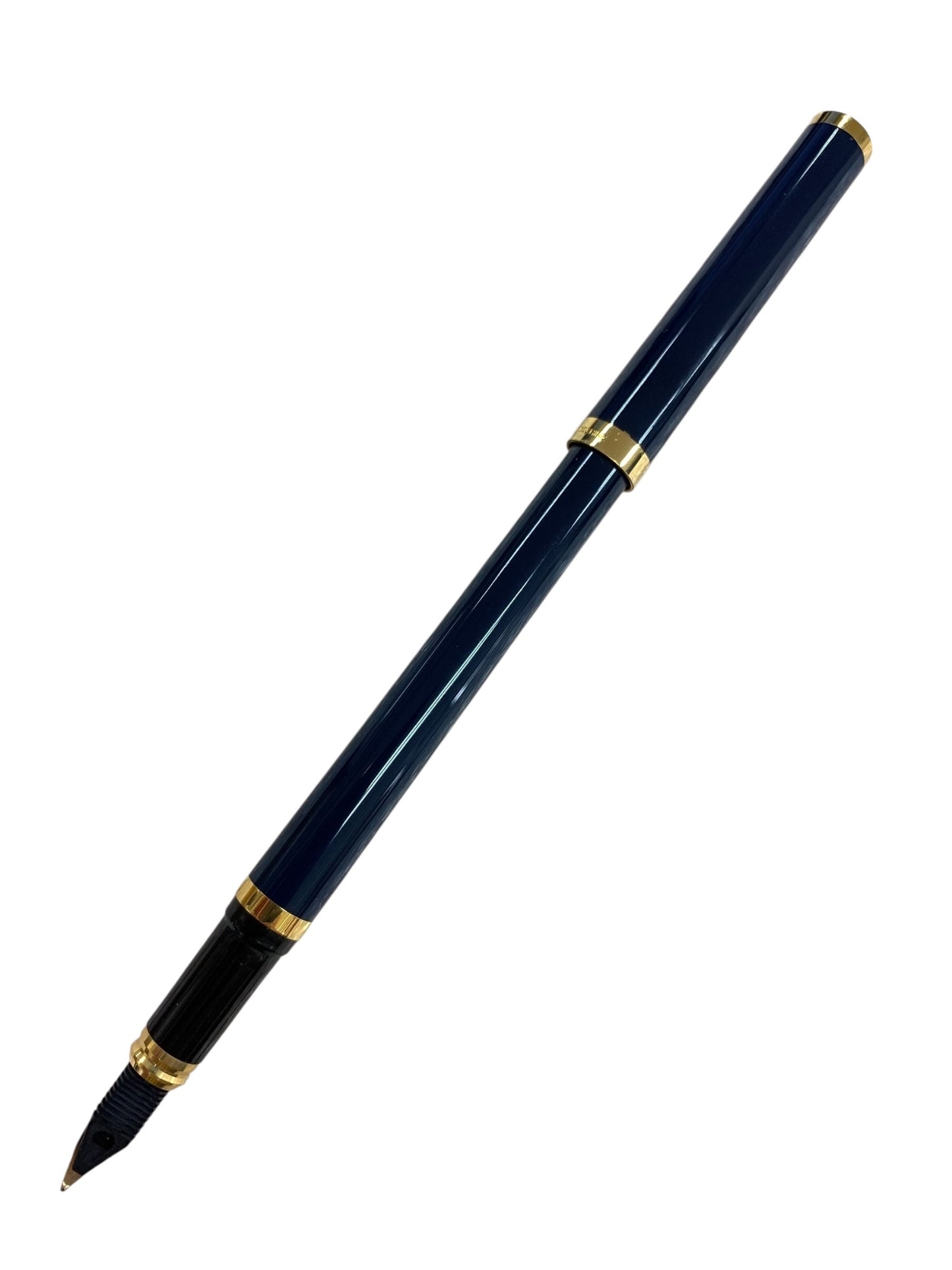 エス・テー・デュポン 万年筆 ライン2 純正漆濃紺 41275 M ペン先18金 IT6CVVIS5MA6
