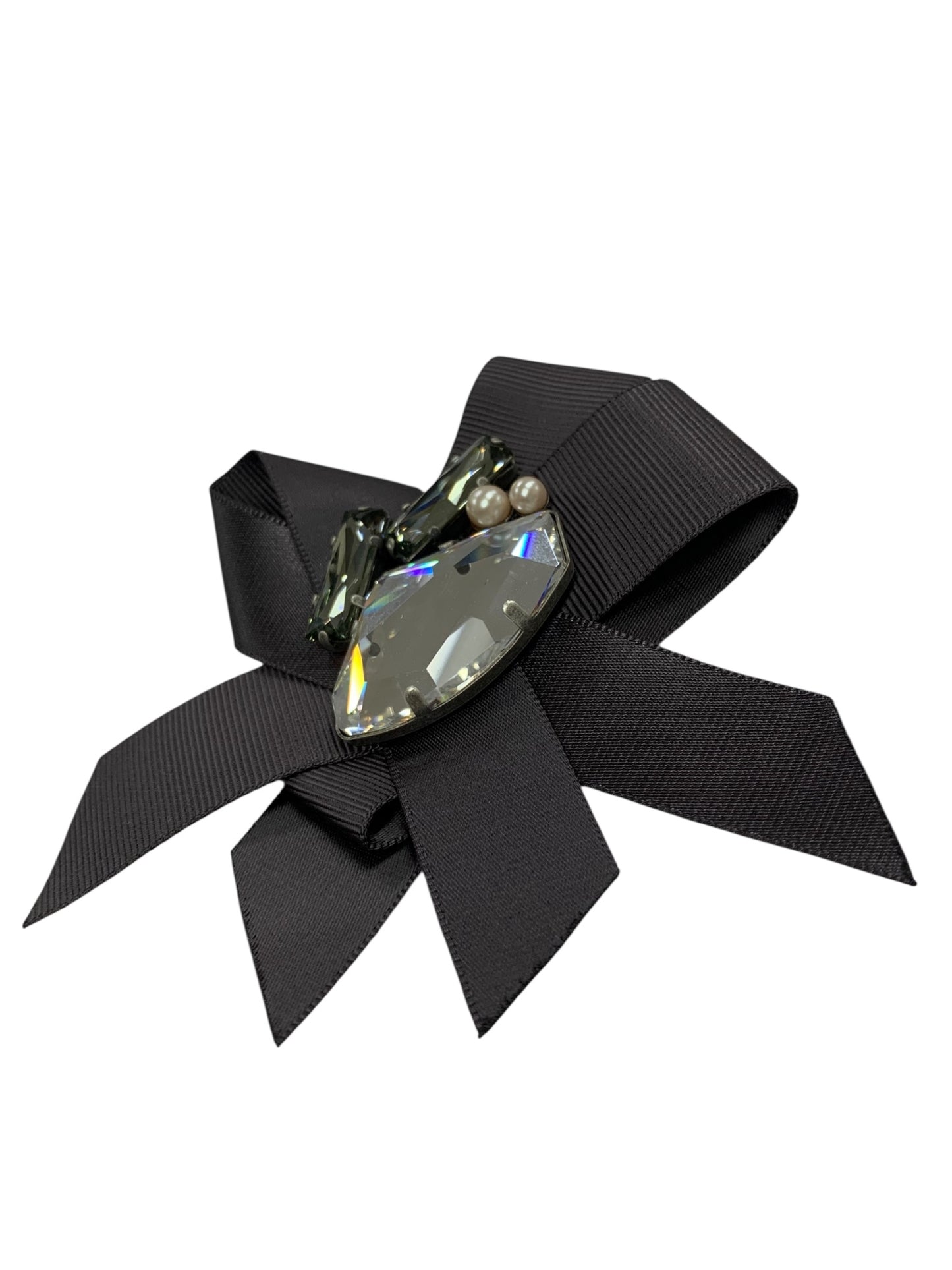 フォクシーブティック Ribbon Waltz 34127 ブローチ グレー IT1QZ1X476CW