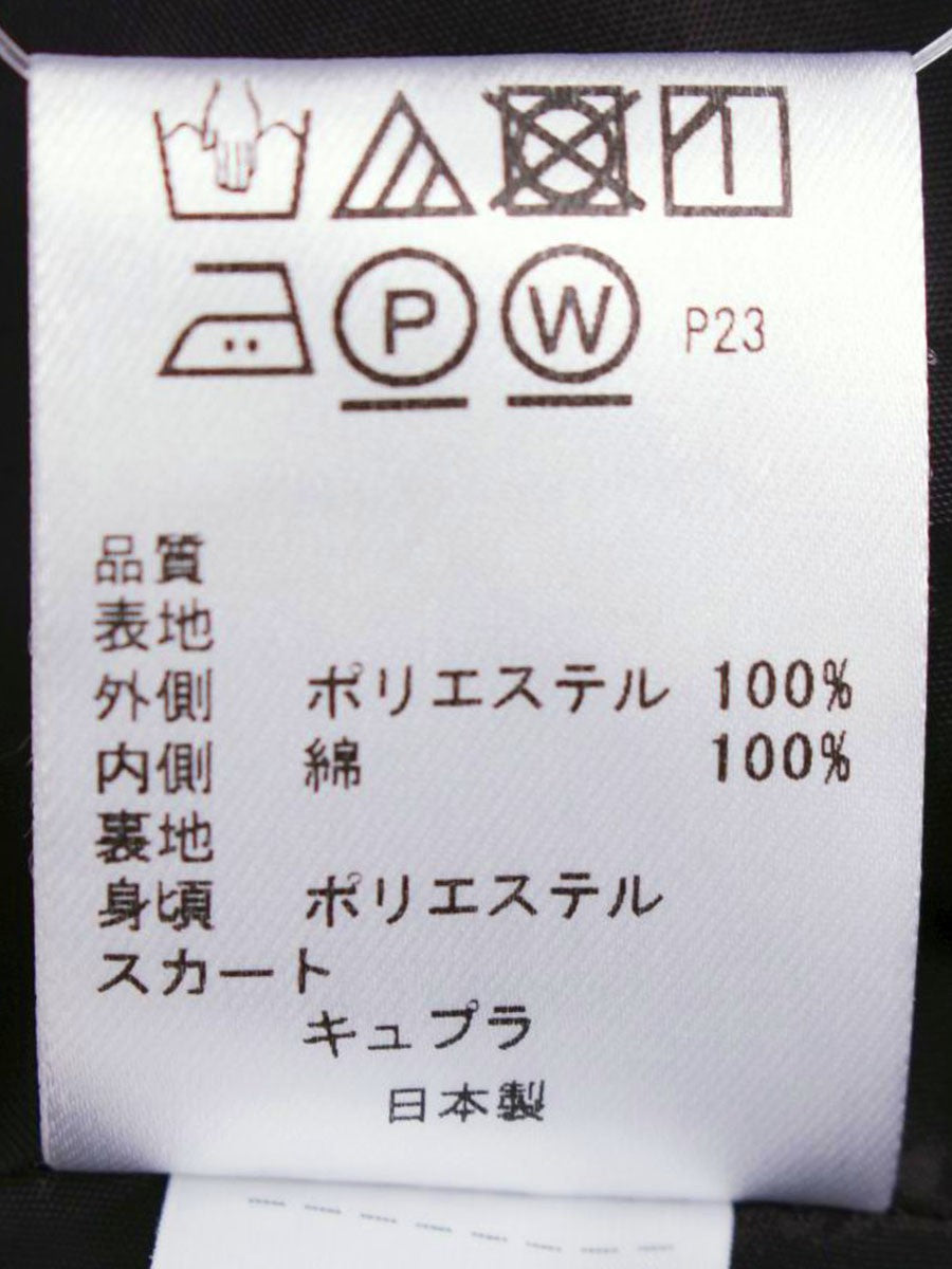 トッカ CROSSANDRA OPTOYA0040 ワンピース 2 ブラック 花柄 ジャガード IT6ALRFCFRNC
