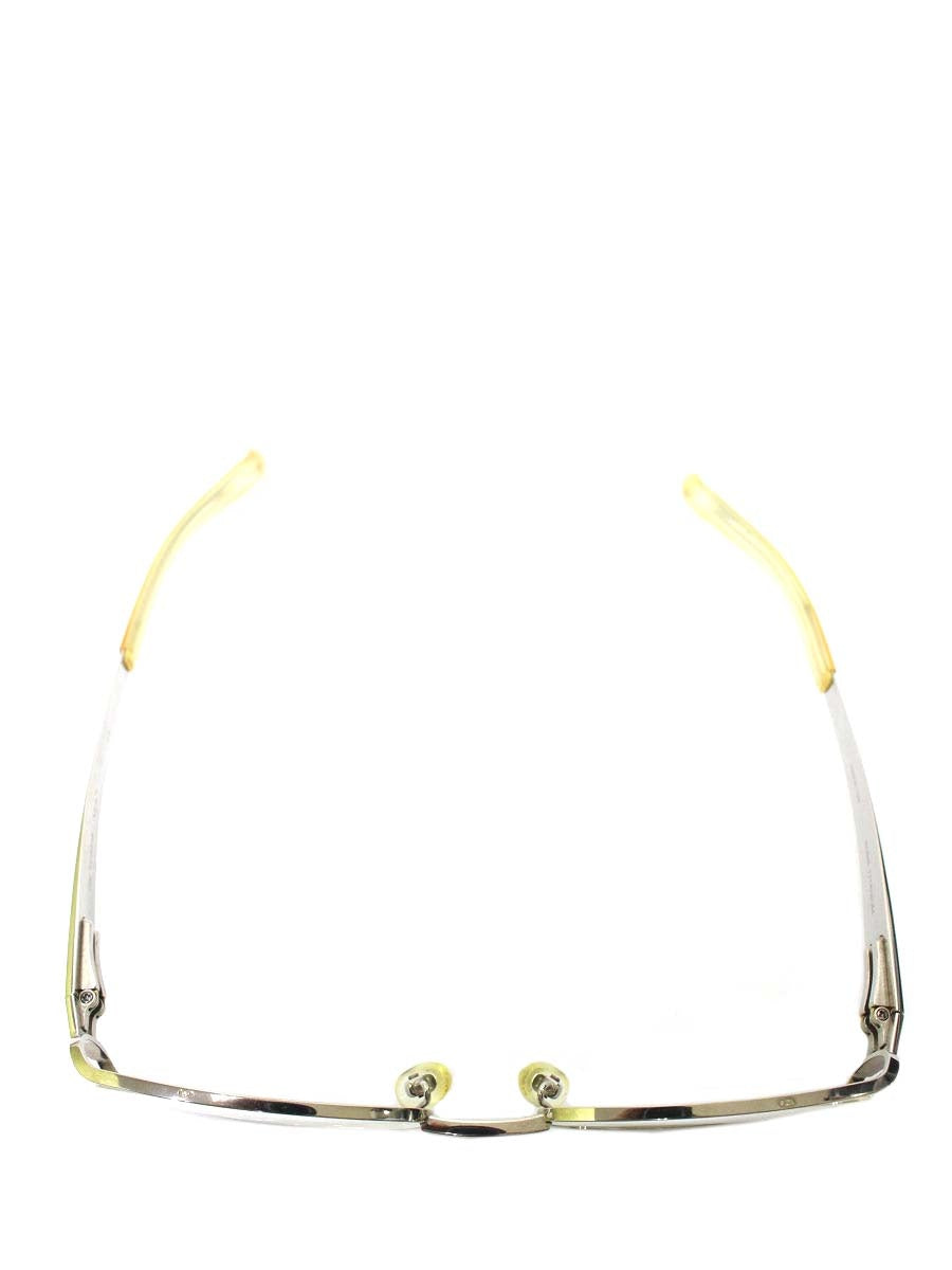 OBJ（オブジェ） PURE TITANIUM メガネ シルバー メタルフレーム フルリム オーバル（楕円） ITLYETN0VA6K 【SALE】