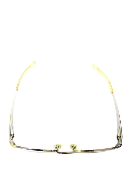 OBJ（オブジェ） PURE TITANIUM メガネ シルバー メタルフレーム フルリム オーバル（楕円） ITLYETN0VA6K 【SALE】