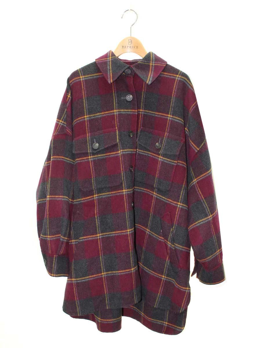 ウィークエンドマックスマーラ 508601096 ジャケット 40 パープル ウール ITFPHJU7XFFS