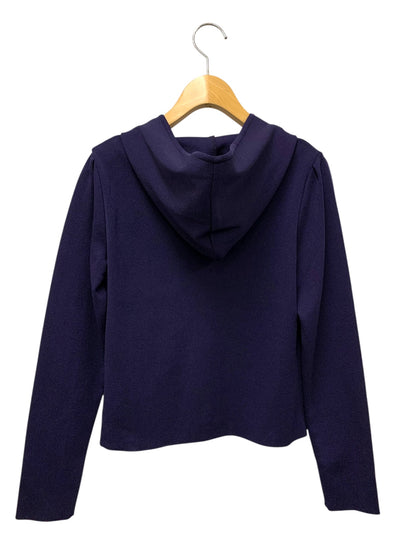 ルネ 6832370 パーカー 38 パープル パール ラインストーン Wジップ ITXM2CAH01L4