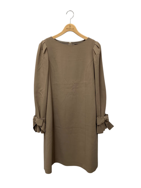 フォクシーブティック Dress Sleeves 39120 ワンピース 42 ブラウン ITXPIV9I147C