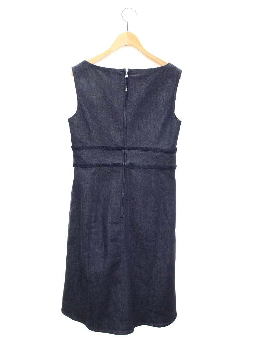 フォクシーニューヨーク Monroe Denim Dress 41679 ワンピース 40 ネイビー ITNVVN68BF7K