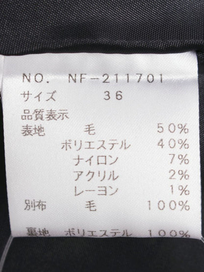 エムズグレイシー 211701 ワンピース 36 ブラウン クラシカルチェックジャンパースカート IT10ONUNP404