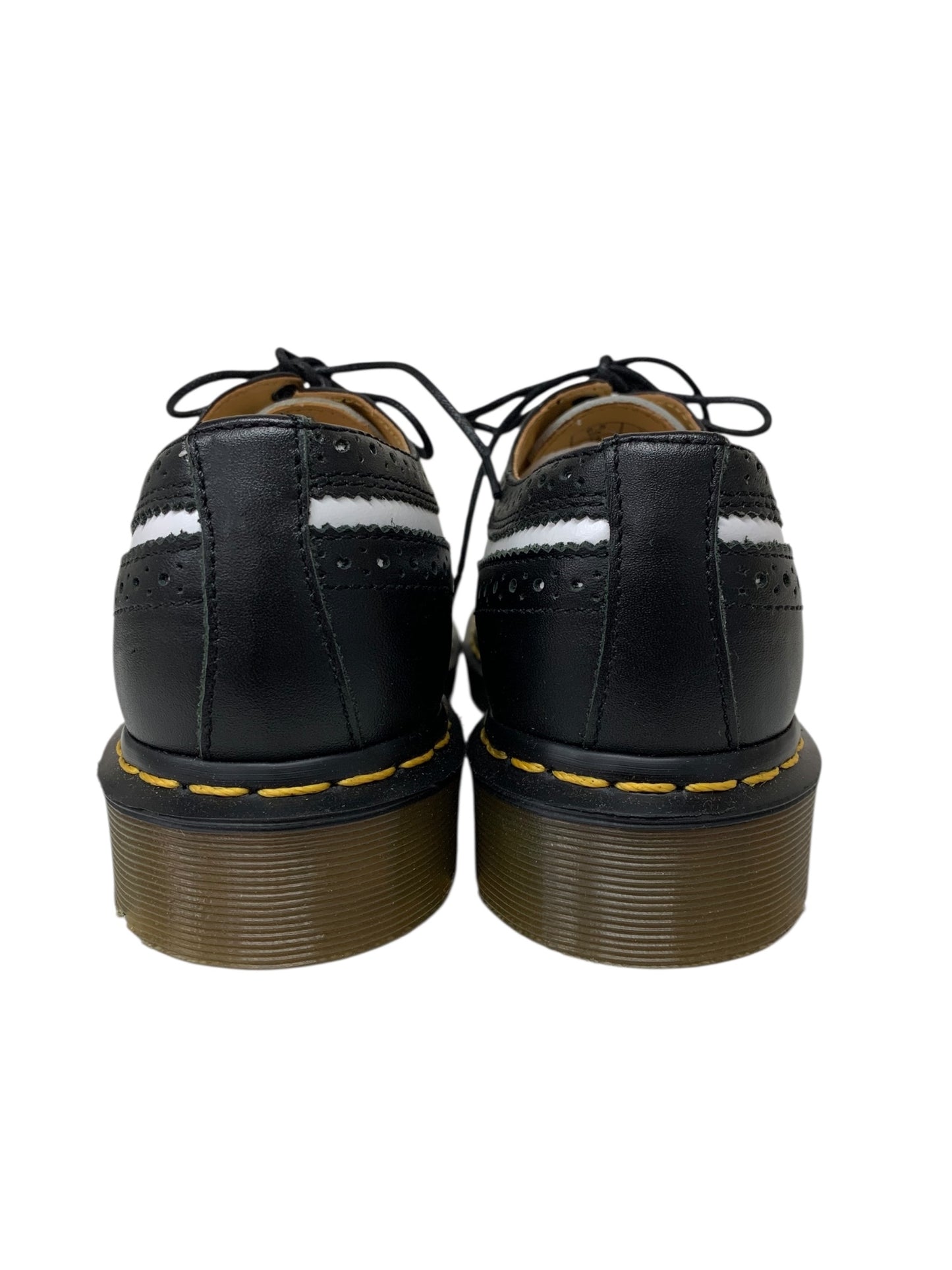 ドクターマーチン 3989 ブローグシューズ  6.5 ブラック ウイングチップ ITM6448B9R07