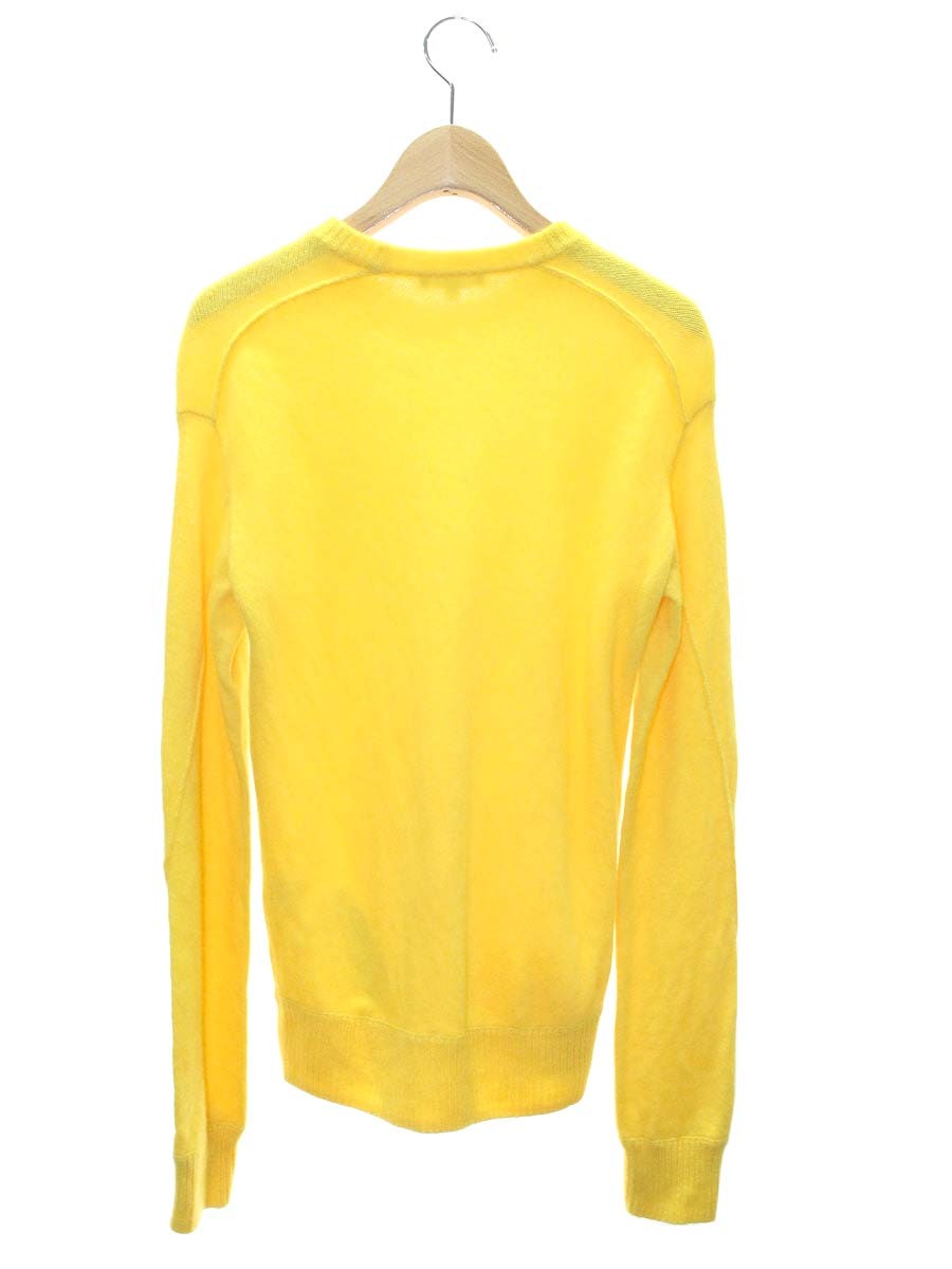 ブラミンク 7913-106-0187 ニットセーター 36 イエロー カシミヤ混 IT0282DUIEPO