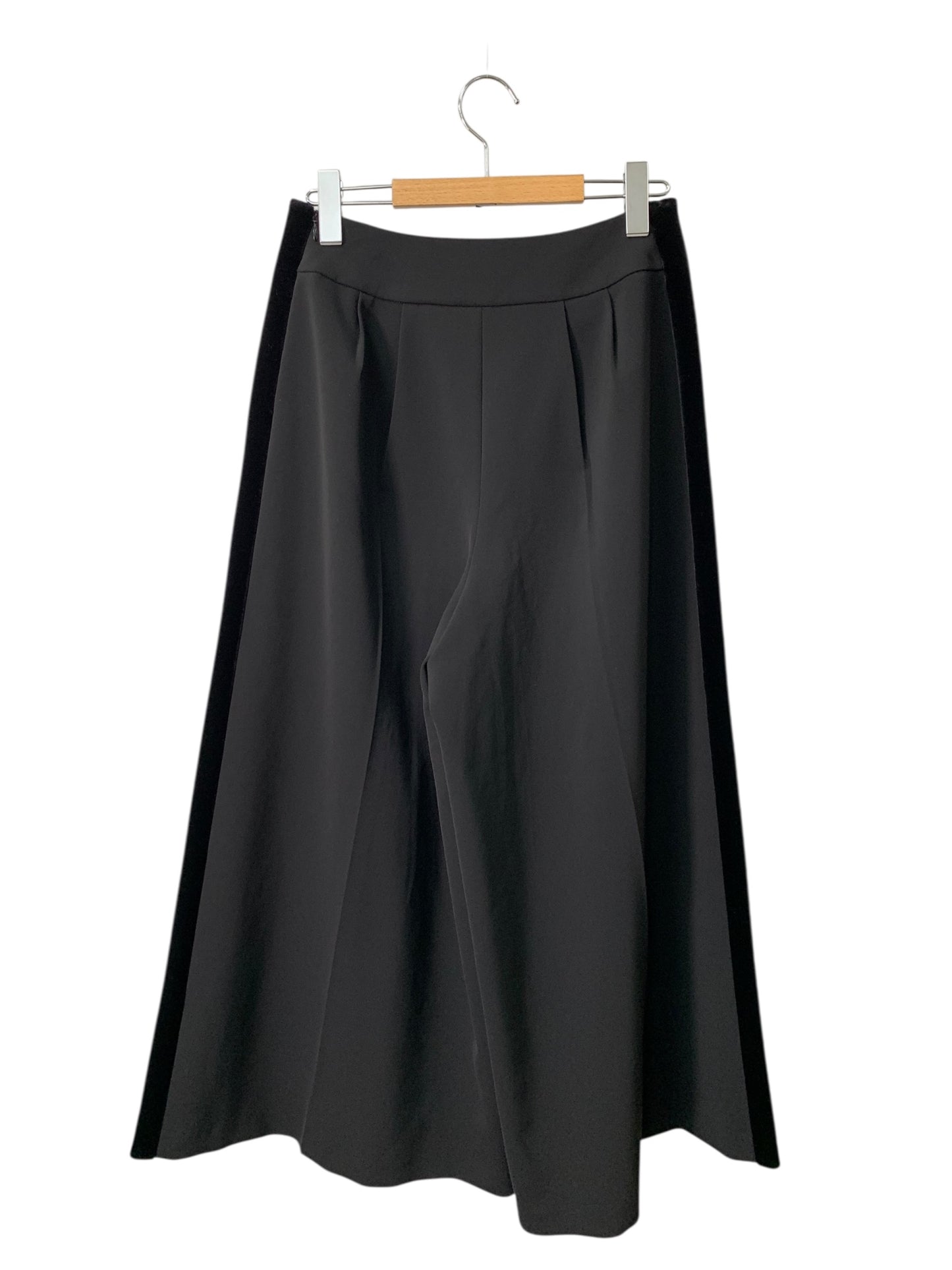 ベロアノワール by フォクシーニューヨーク MASQUERADE マスカレード 43888 パンツ 40 ブラック ベロア IT8P1TT3O802