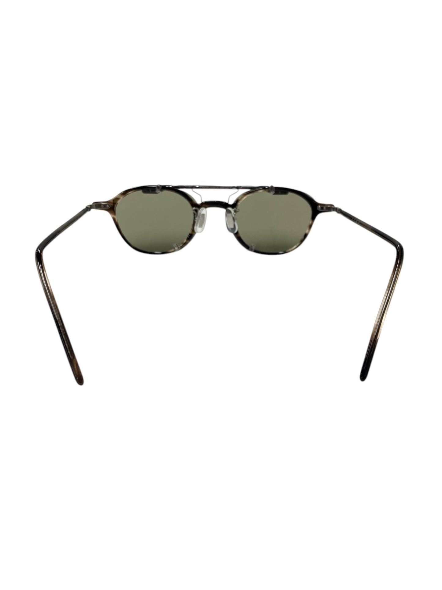 金子眼鏡 メガネ ブラウン セルフレーム ボストン クリップオンサングラス付き べっ甲柄 ITVEPEUROV4S