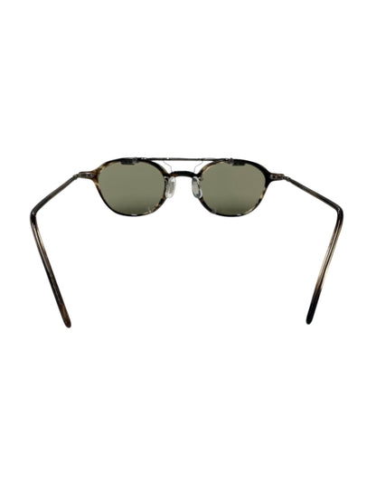 金子眼鏡 メガネ ブラウン セルフレーム ボストン クリップオンサングラス付き べっ甲柄 ITVEPEUROV4S