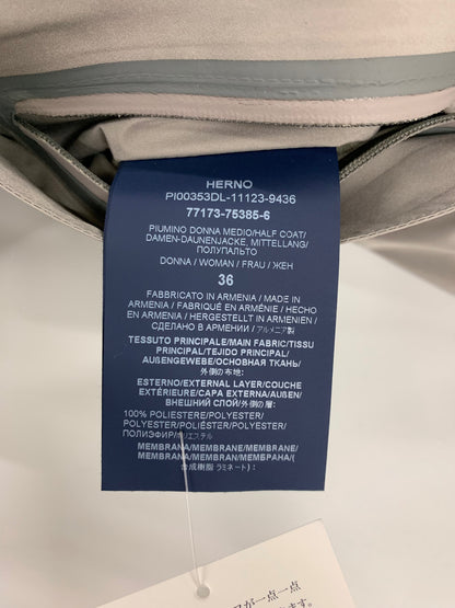 ヘルノ Laminar ゴアテックス 2レイヤー パーカー PI00353DL111239436 ダウンコート 36 グレー ‘24 ITT4HH5EOFH4