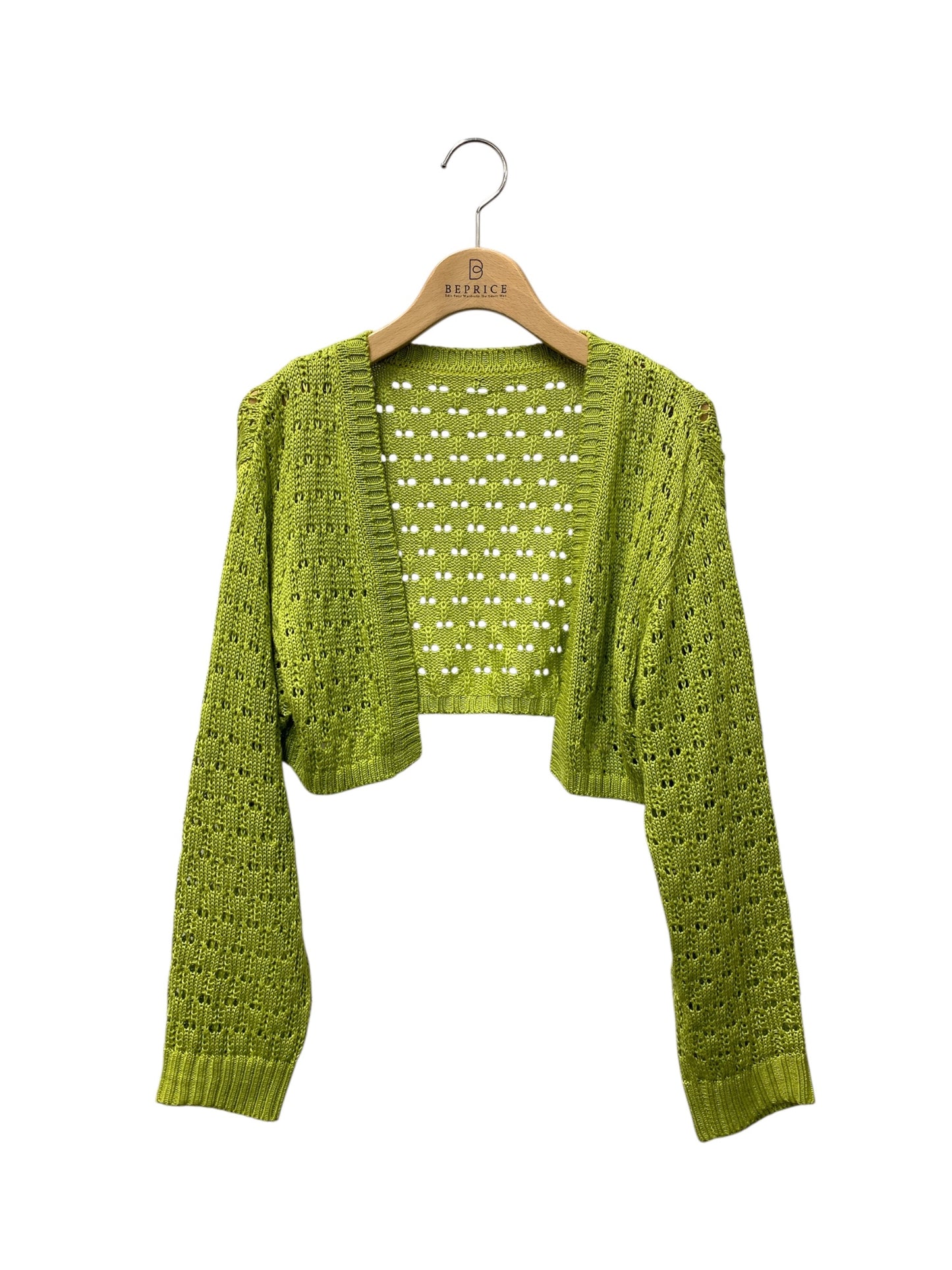 フォクシーブティック Cardigan Mila 44630 カーディガン 38 グリーン シルク混 ITNEIBIJHBAU