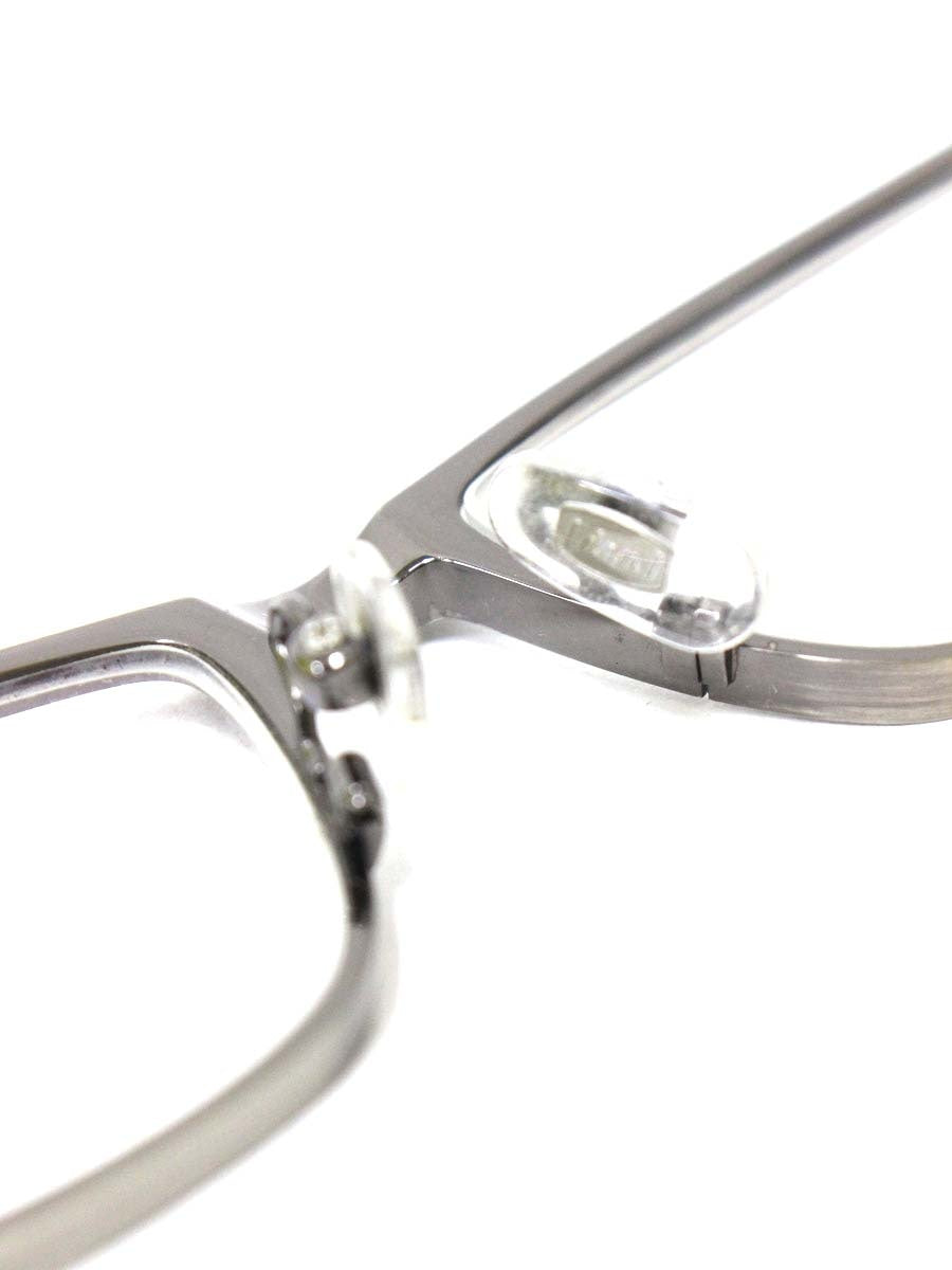 ドゥアン DUN-2144 メガネ メタルシルバー メタルフレーム スクエア ITBXDHWC2GKS