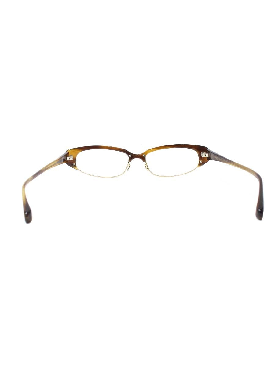 オリバーピープルズ Flux メガネ ブラウン コンビフレーム フルリム ブロウ IT8M8GL8THVL 【SALE】