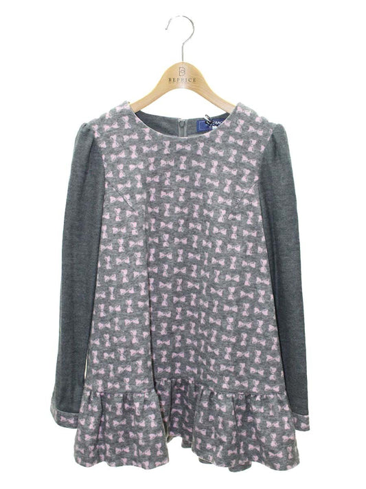 エムズグレイシー 915522 チュニック 38 グレー ウール混 ITA43EUC1FYS