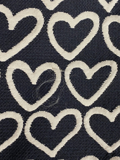 エムズグレイシー Heart Motif Skirt 817502 スカート 36 ブラック ハート柄 ITHUOGX09B6O