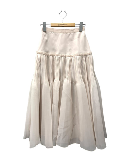 フォクシーブティック Skirt CHARLENE 44173 スカート 38 ベージュ ITPGZAFC18T4