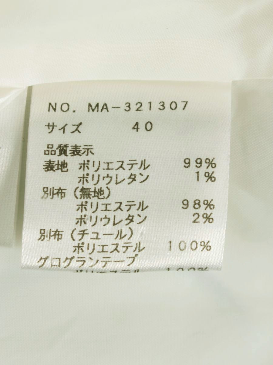 エムズグレイシー 321307 ワンピース 40 ホワイト スパンコール IT679XN0L8R2