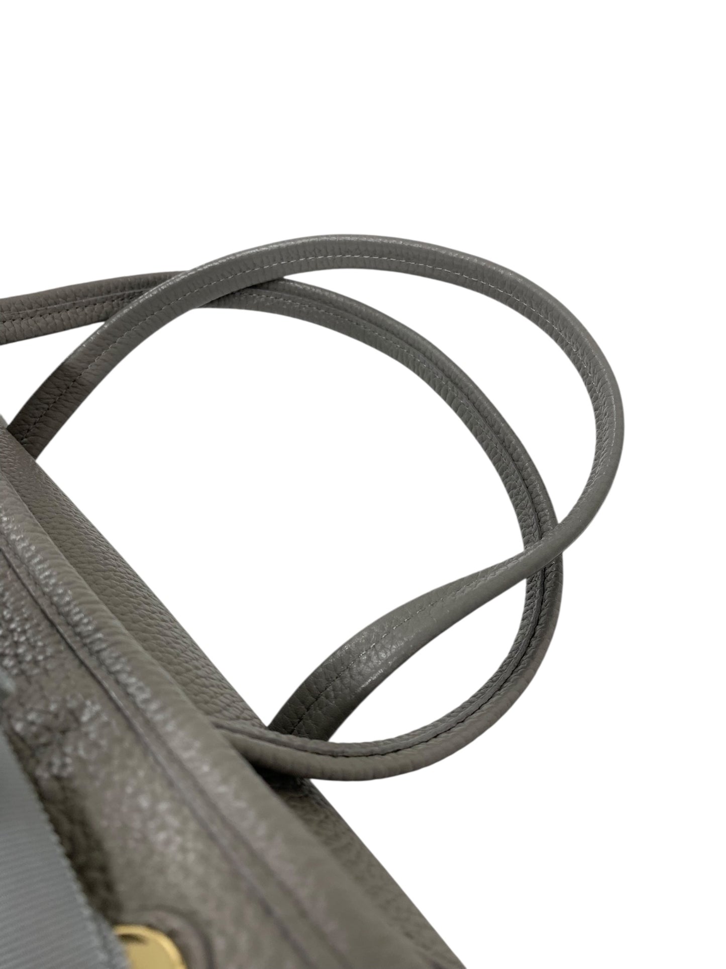 エーディーエムジェイ トートバッグ グレージュ レザー ITA54IQ547QG