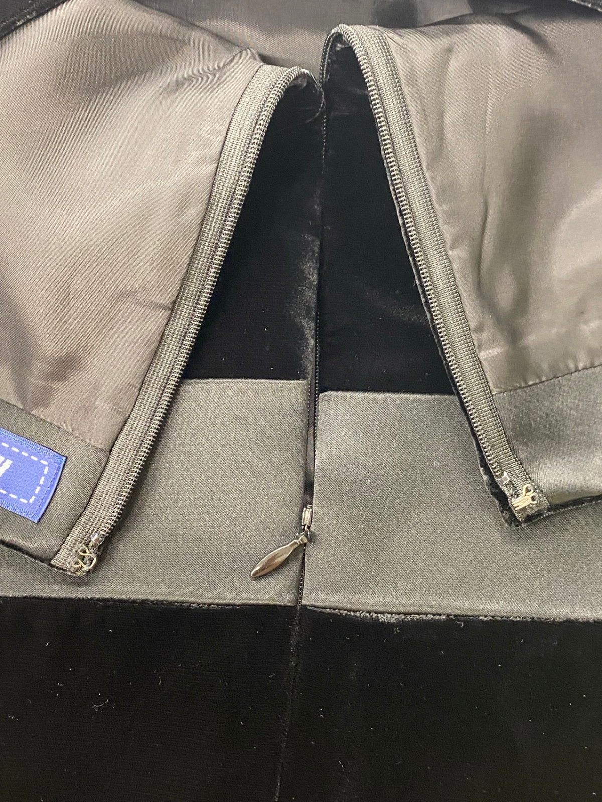 エムズグレイシー 321702 38 ブラック ベロア リボン ワンピース ITJB5IF8NUI2