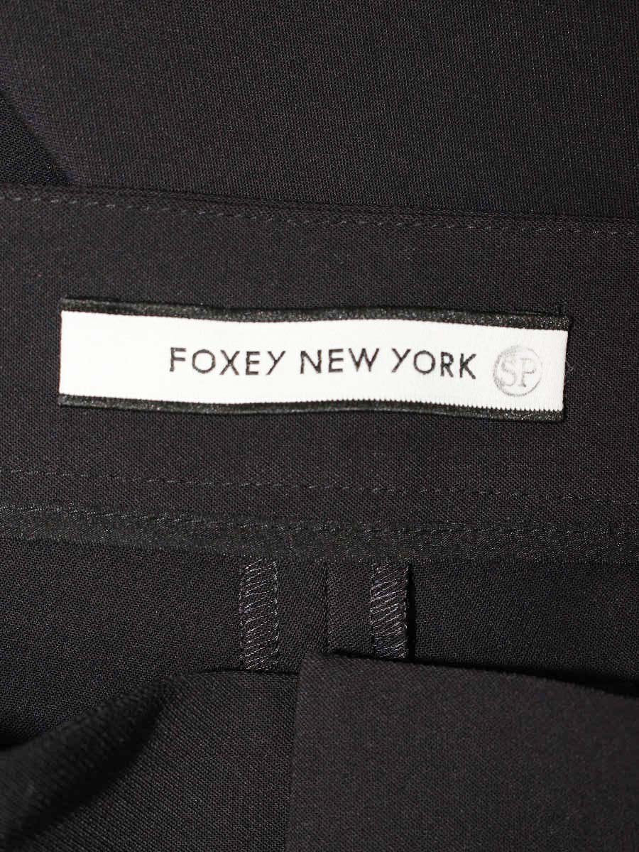 フォクシーニューヨーク Pants 39847 パンツ 38 ブラック SP品 ITBCMYMSZY3G