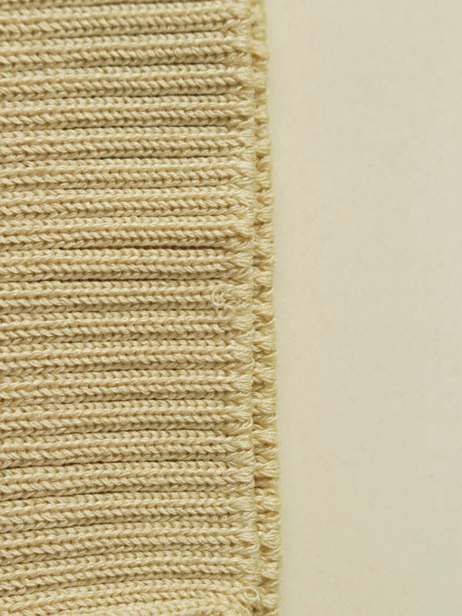 ルネ 6522330 カーディガン 34 ベージュ フリル パール ITPVYCJJS7JW