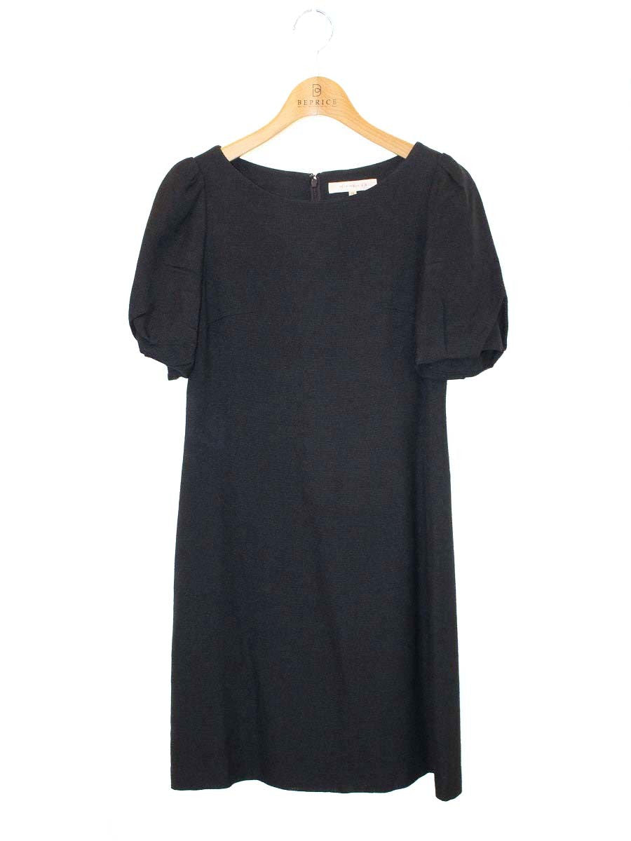 エムプルミエ ワンピース 34 ネイビー フレアー ITEXYHCO8W9C