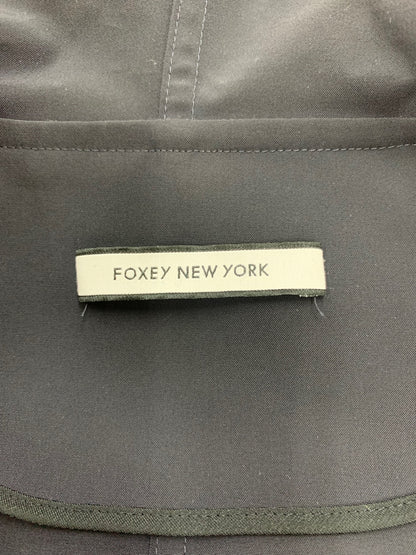 フォクシーニューヨーク コート Rainy Fit and Flare 34807 38 ネイビー ITPQGQVN3YSW