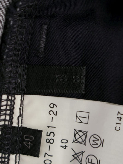 トゥービーシック W5R07-851-29 デニムパンツ 40 ネイビー カラーストーン クロップド ITAKV4RPF1DC