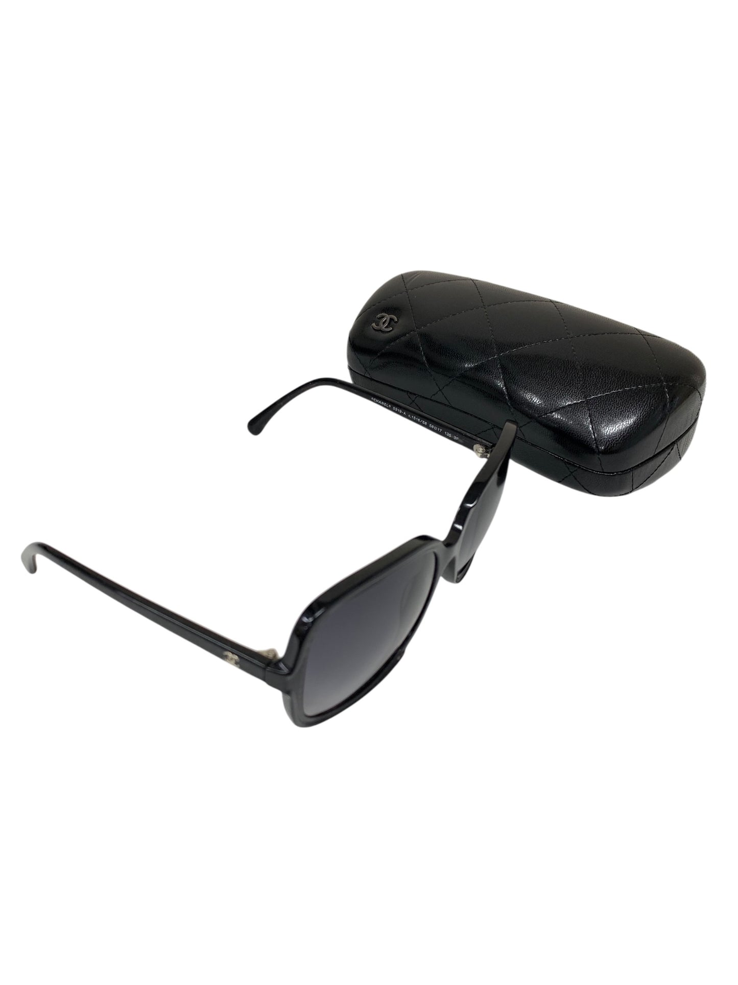シャネル 5319-A サングラス ブラック セルフレーム フルリム ウェリントン ITJYM9UQKC1K 【SALE】
