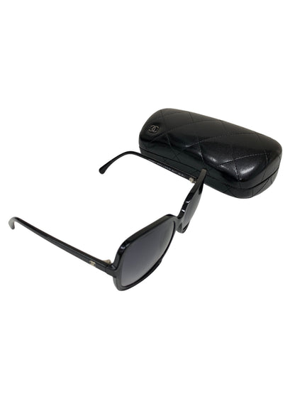 シャネル 5319-A サングラス ブラック セルフレーム フルリム ウェリントン ITJYM9UQKC1K 【SALE】