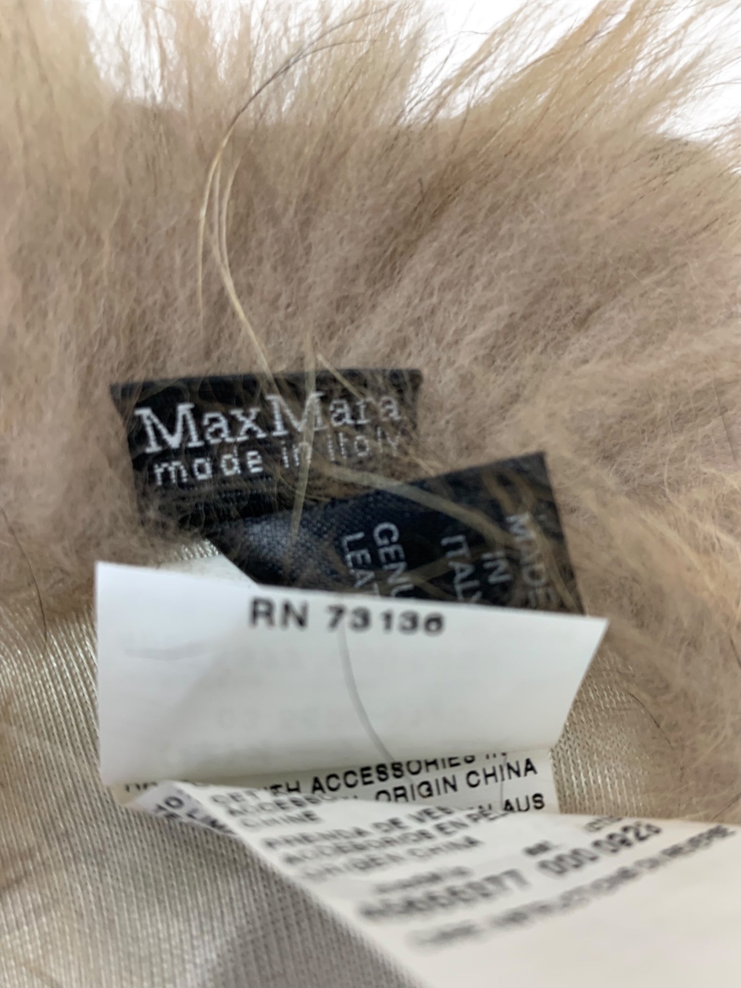 マックスマーラ 手袋 ブラウン ファー スエード ロング ITIXDYUQQU3E 【SALE】