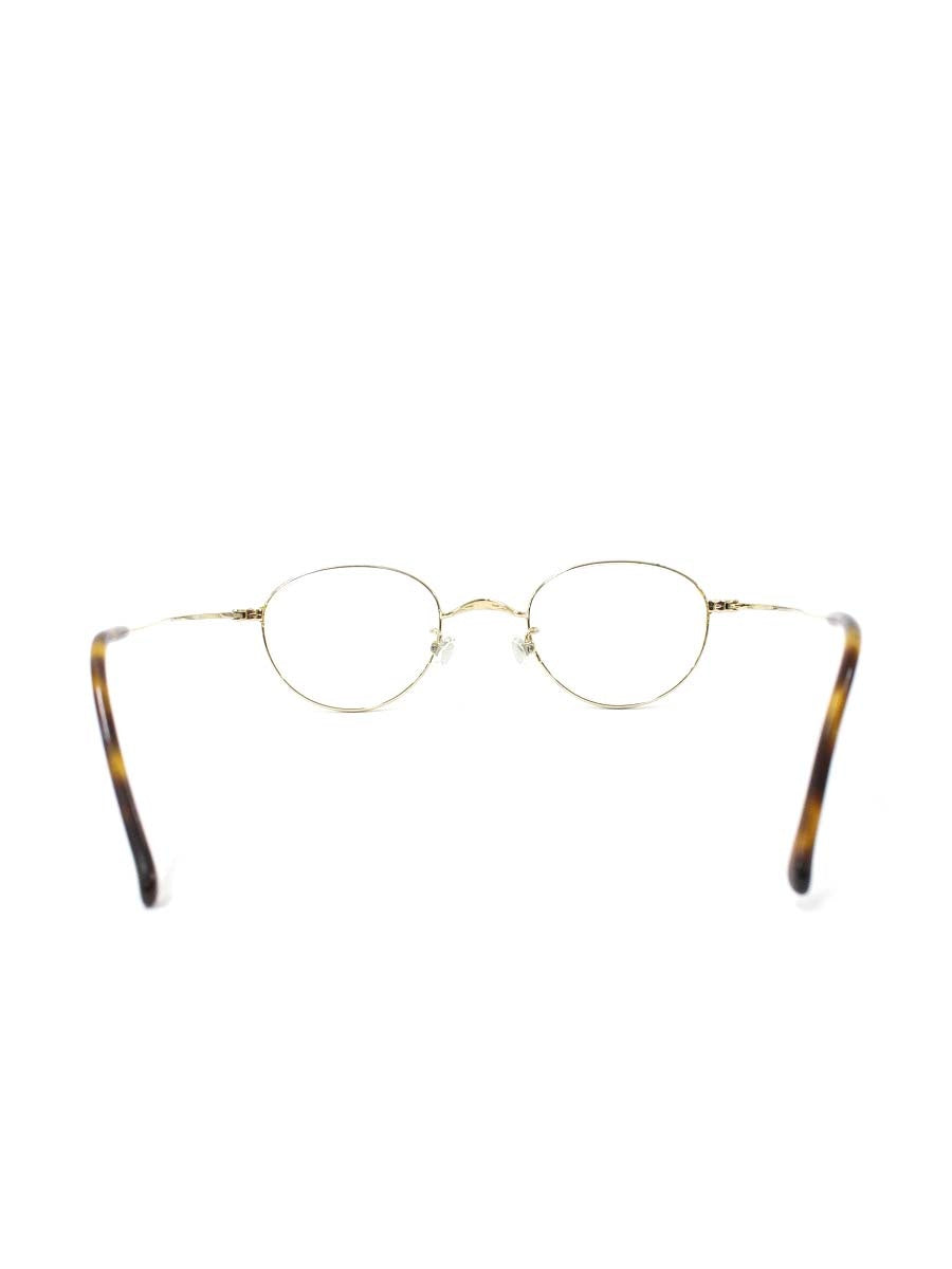 増永眼鏡 GMS-303C メガネ ブラウン/ゴールド コンビフレーム フルリム ボストン ITW3TY8EQZWG