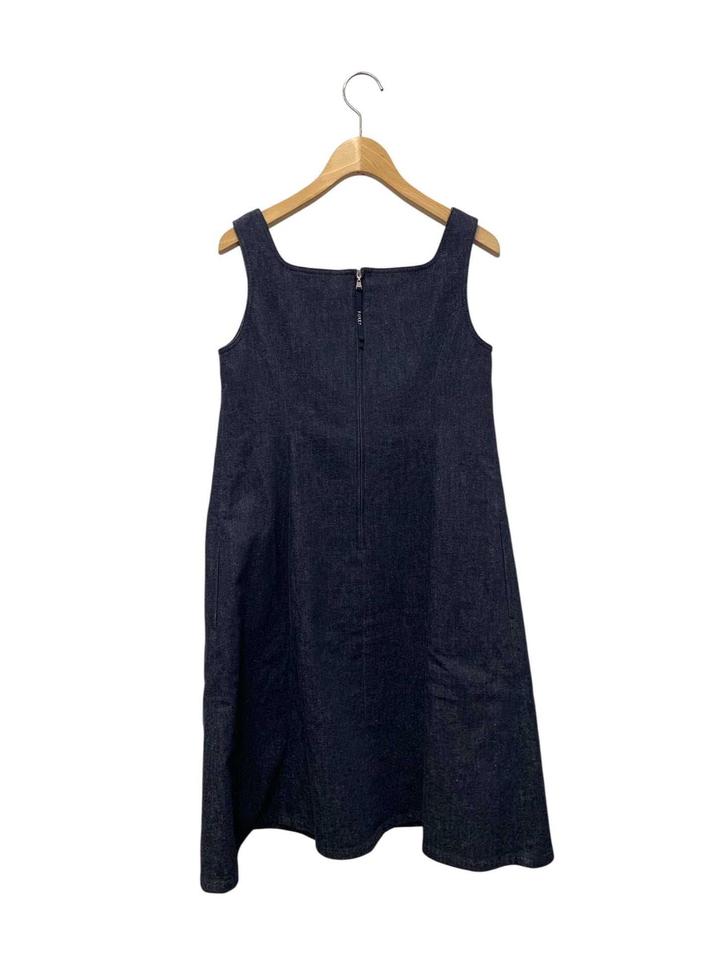 フォクシーニューヨーク Dress Mathias ドレス マティアス 44224 ワンピース 38 ネイビー デニム IT1C0VKGJXX3 【SALE】