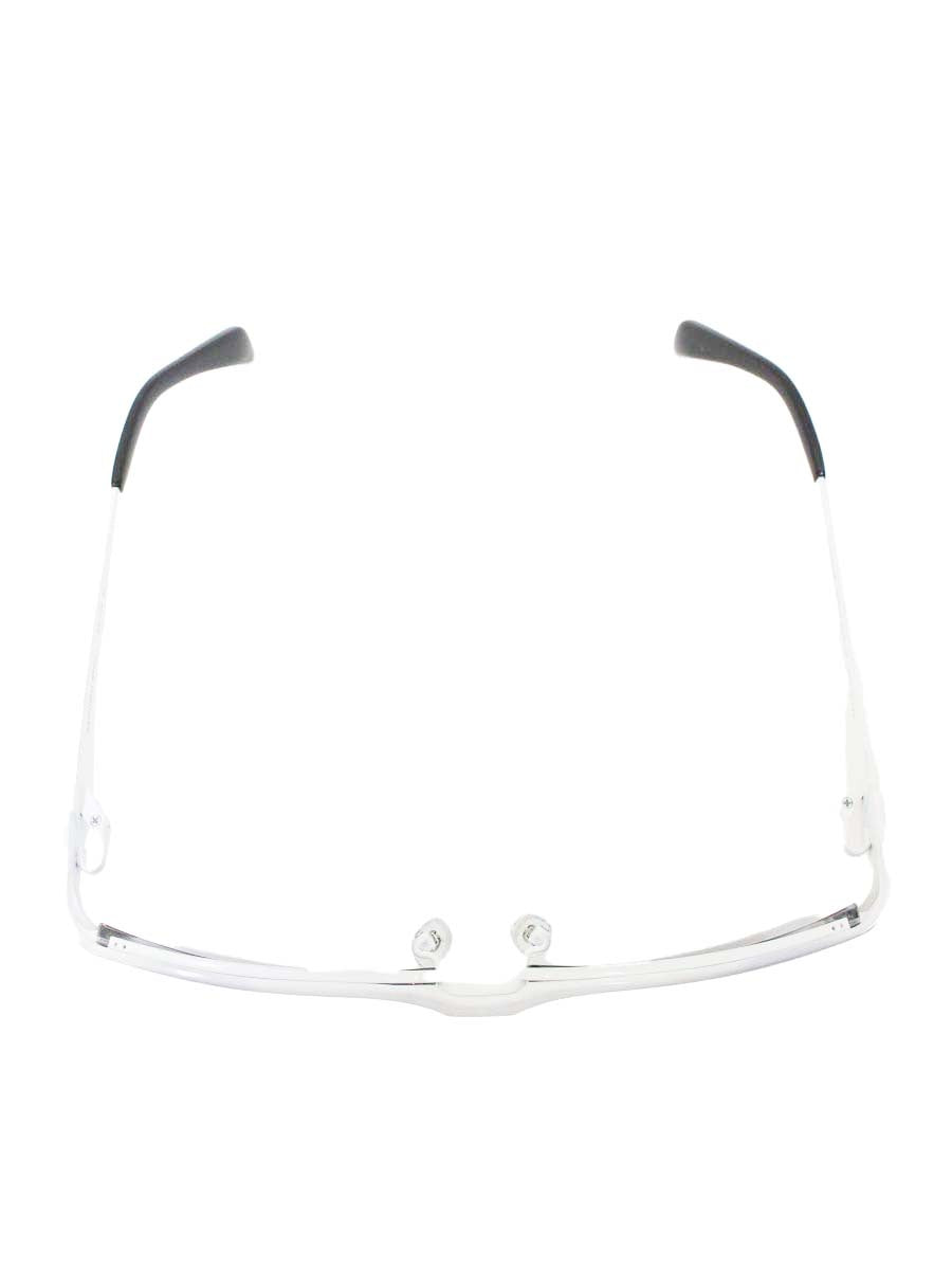 サムライ翔 SS-T26 メガネ ホワイト/ブラック ハーフリム スクエア ITZHAX3UFMOS