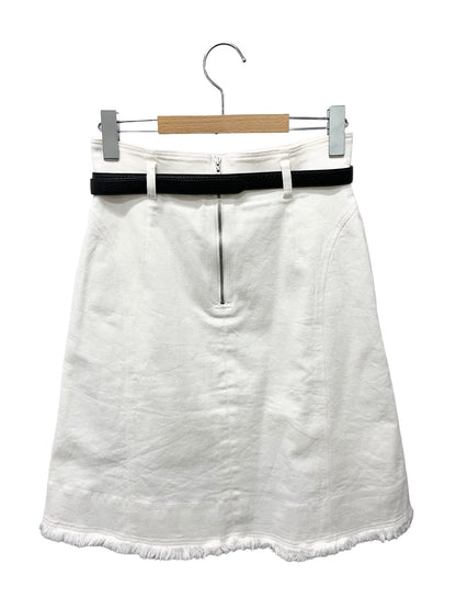 フォクシーブティック Skirt Coquillage 39699 スカート 40 ホワイト ITK7I7UCSH1S