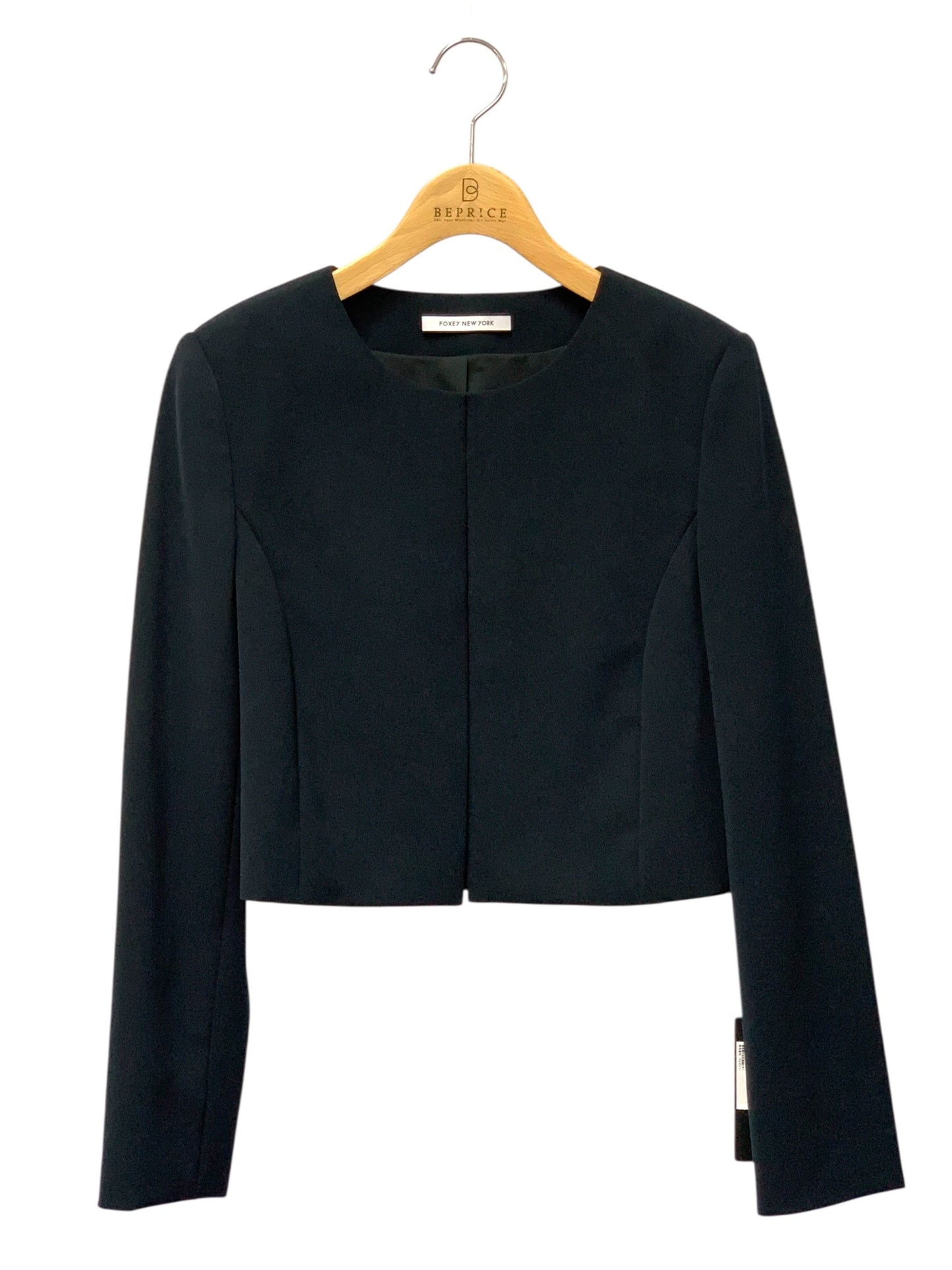 フォクシーニューヨーク Jacket Petit La Ceremony  41281 ジャケッット 38 ネイビー IT14Y6ZKGFLW