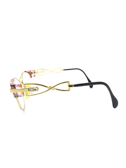 カザール MOD253 メガネ ゴールド メタルフレーム オーバル IT5D3YMCRLOO 【SALE】