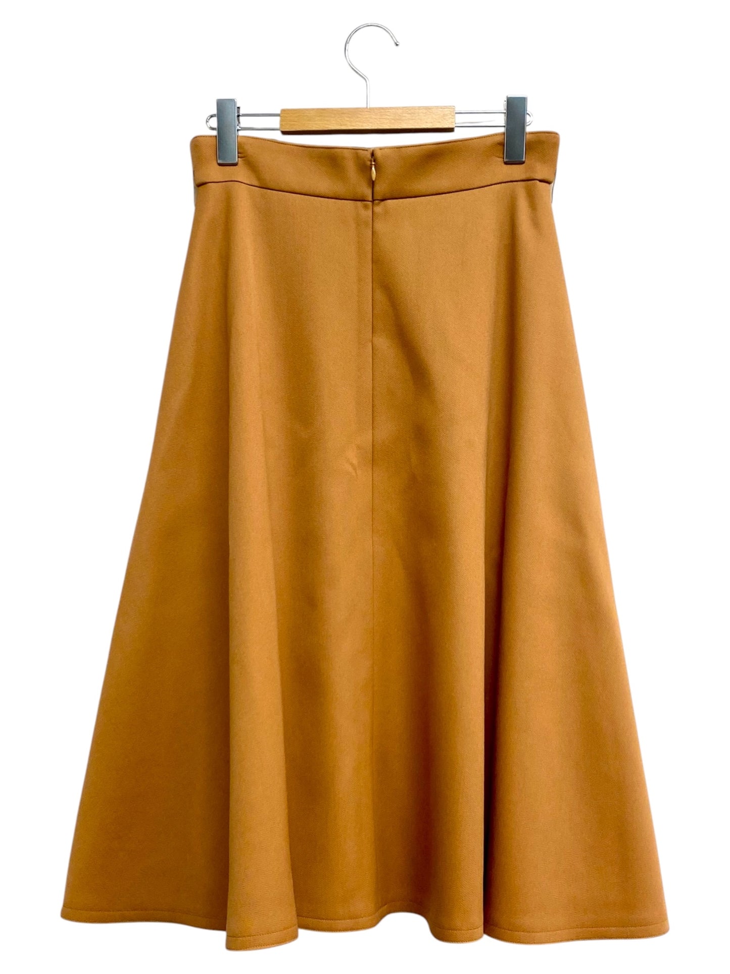 エムズグレイシー Red Flare Skirt 817568 スカート 40 ブラウン フレア ITU2WD6U12PE