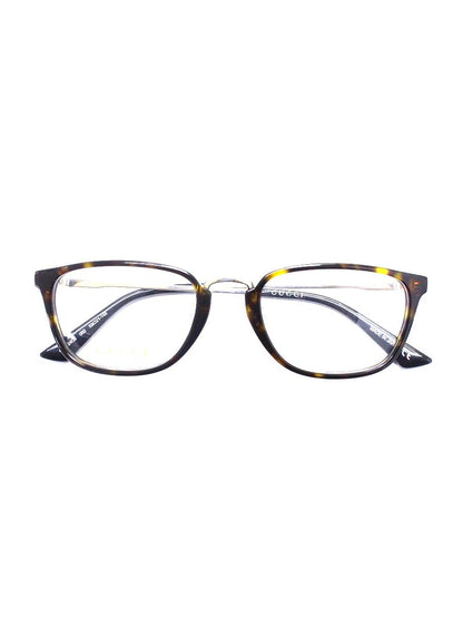 グッチ GG0324OJ メガネ ブラウン/ゴールド/ブラック コンビフレーム スクエア べっ甲柄 ITO9TCE57BIG