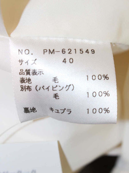 エムズグレイシー 621549 ワンピース 40 ブラウン ウール IT15DLAYA2BC