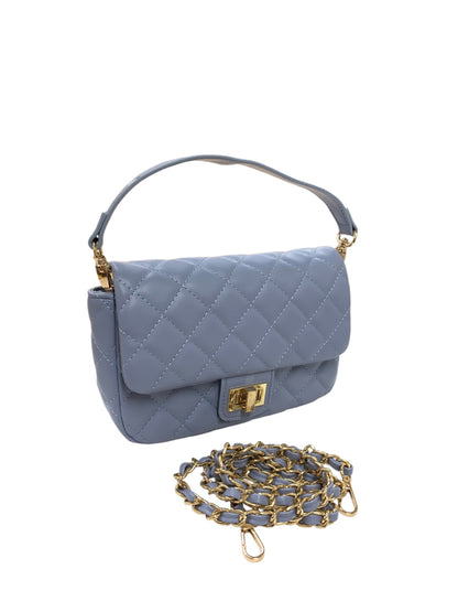 エムズグレイシー 494134 バッグ ブルー キルティング ２way チェーン ITQZVZ327XCM 【SALE】
