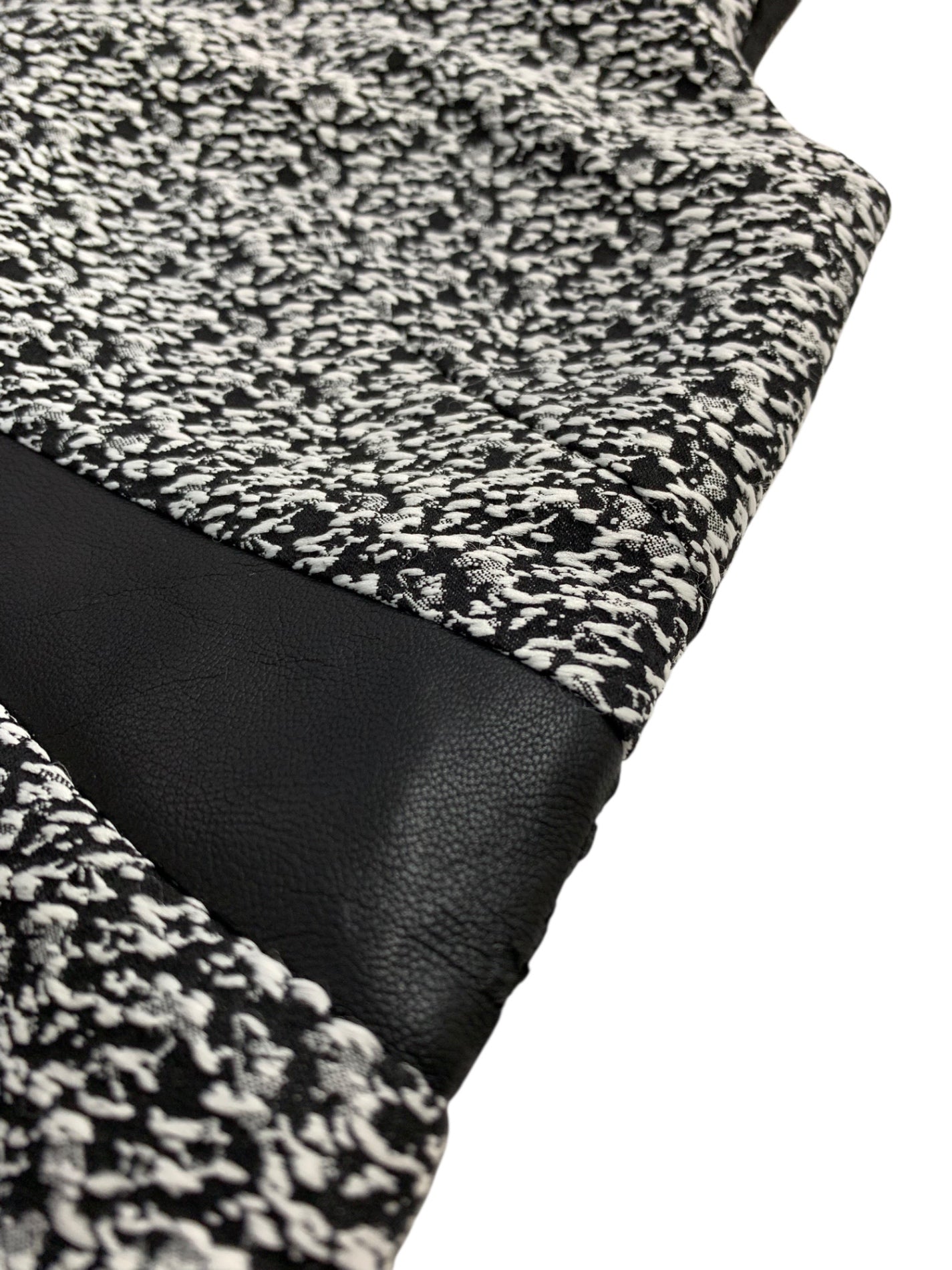 アディアム 34267 ワンピース 4 ブラック ツイード Vネック ITHIWDMOIZQI