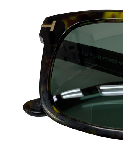 トムフォード Dax TF751 52N サングラス ブラウン セルフレーム フルリム スクエアシェイプ ITAEUUCY3MWG