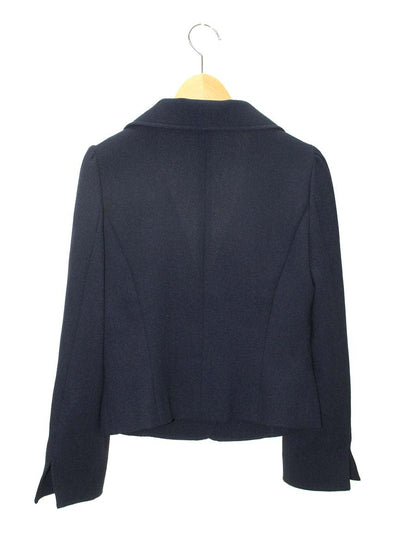 エムズグレイシー 624129 ジャケット 38 ネイビー テーラード ITZ0R3PTVPLW