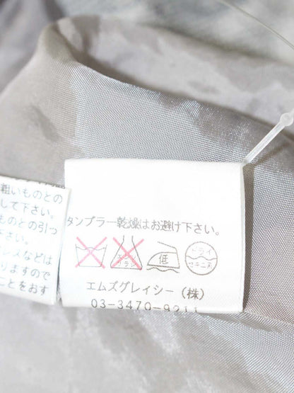 エムズグレイシー 521311 ワンピース 38 グレー コットン キュプラ ITM8G7RTXO34 【SALE】