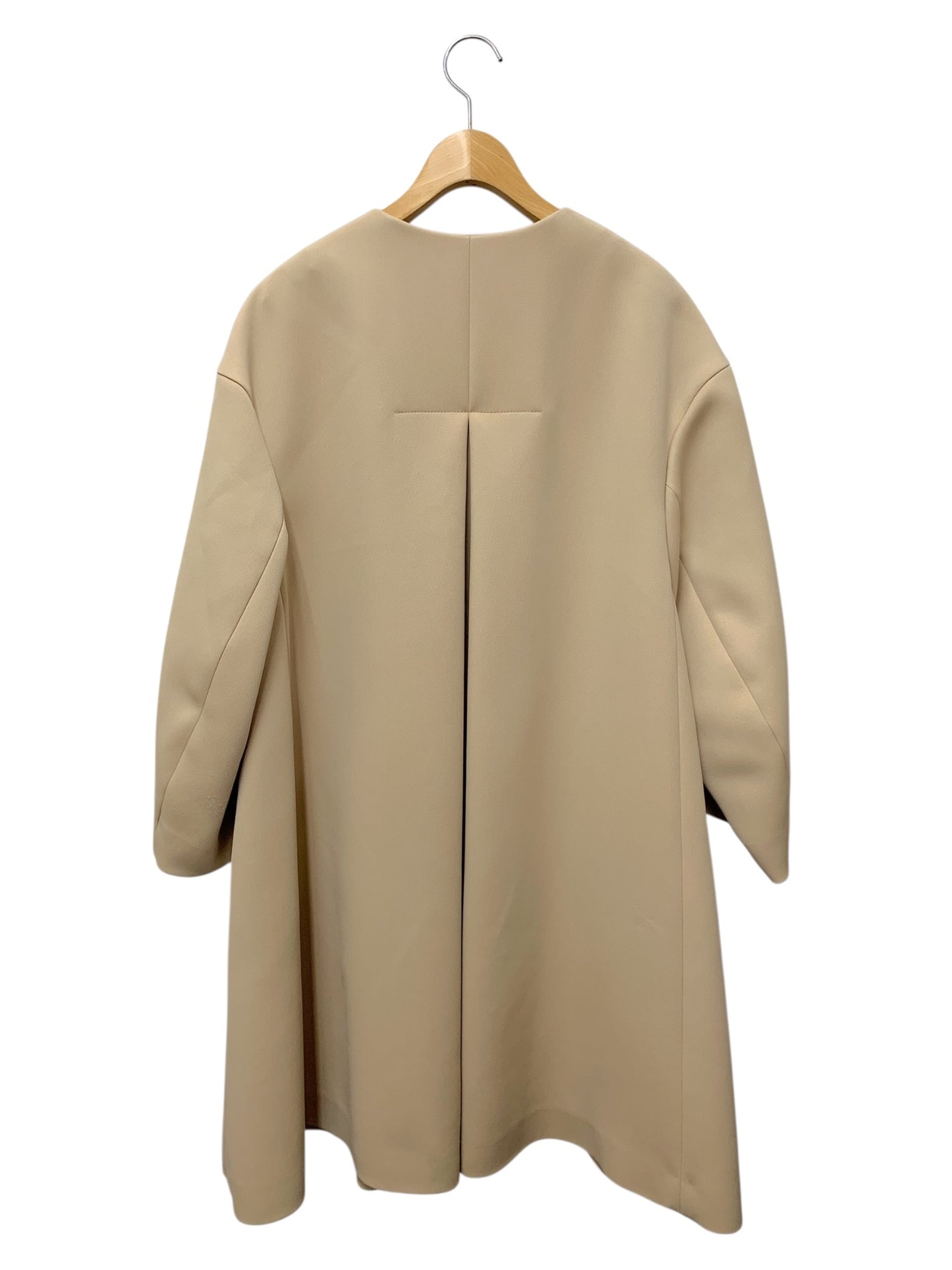 アドーア トリプルツイルコート 531-4152100 36 ベージュ ノーカラー ITUG4UX877UO