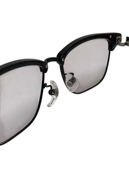 フォーナインズ F-01M メガネ ブラック コンビフレーム フルリム ウェリントン ITO8IC4QL4LC